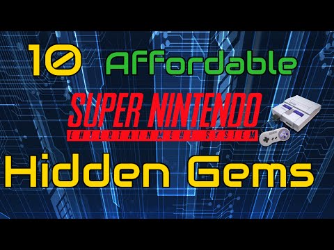 10 Affordable SNES Hidden Gems | 5 Games Here and 5 Games on Dongled