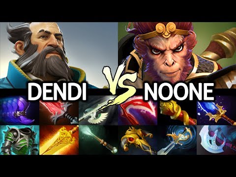 DENDI Kunkka VS NOONE Monkey King - Mid Battle TOP Pro CIS 7.22 Dota 2