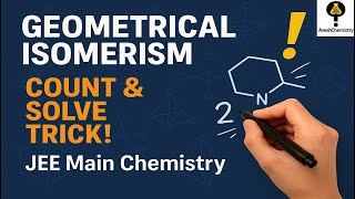 Geometrical Isomerism in Coordination Compounds | Easy Trick for JEE Mains Chemistry