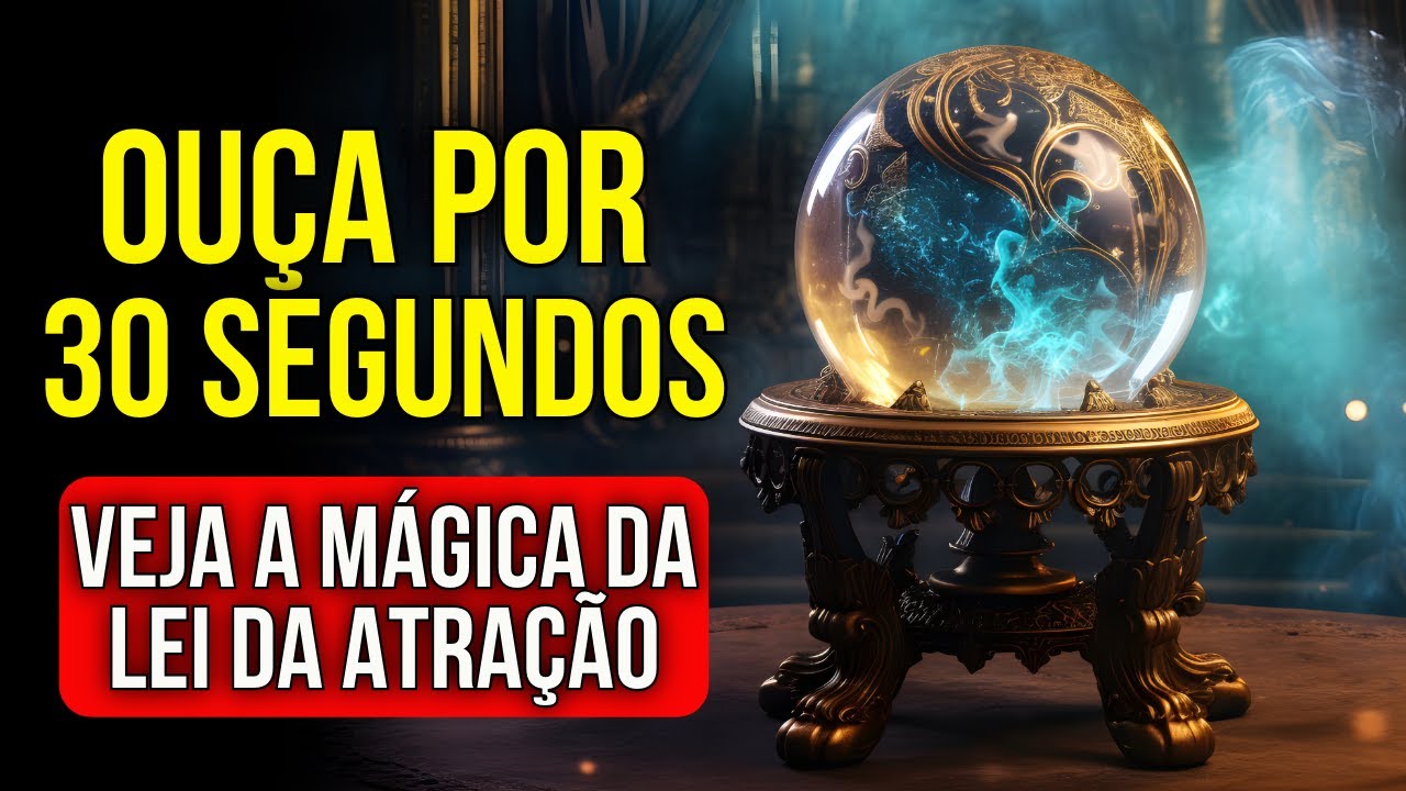 30 SEGUNDOS PARA REALIZAR UM DESEJO COM A LEI DA ATRAÇÃO | Ouça Enquanto Dorme