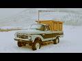 Classic Truck Hot Tent Camper Ice Fishing Firebox Stove Jambalaya Blizzard Camping With Maggie