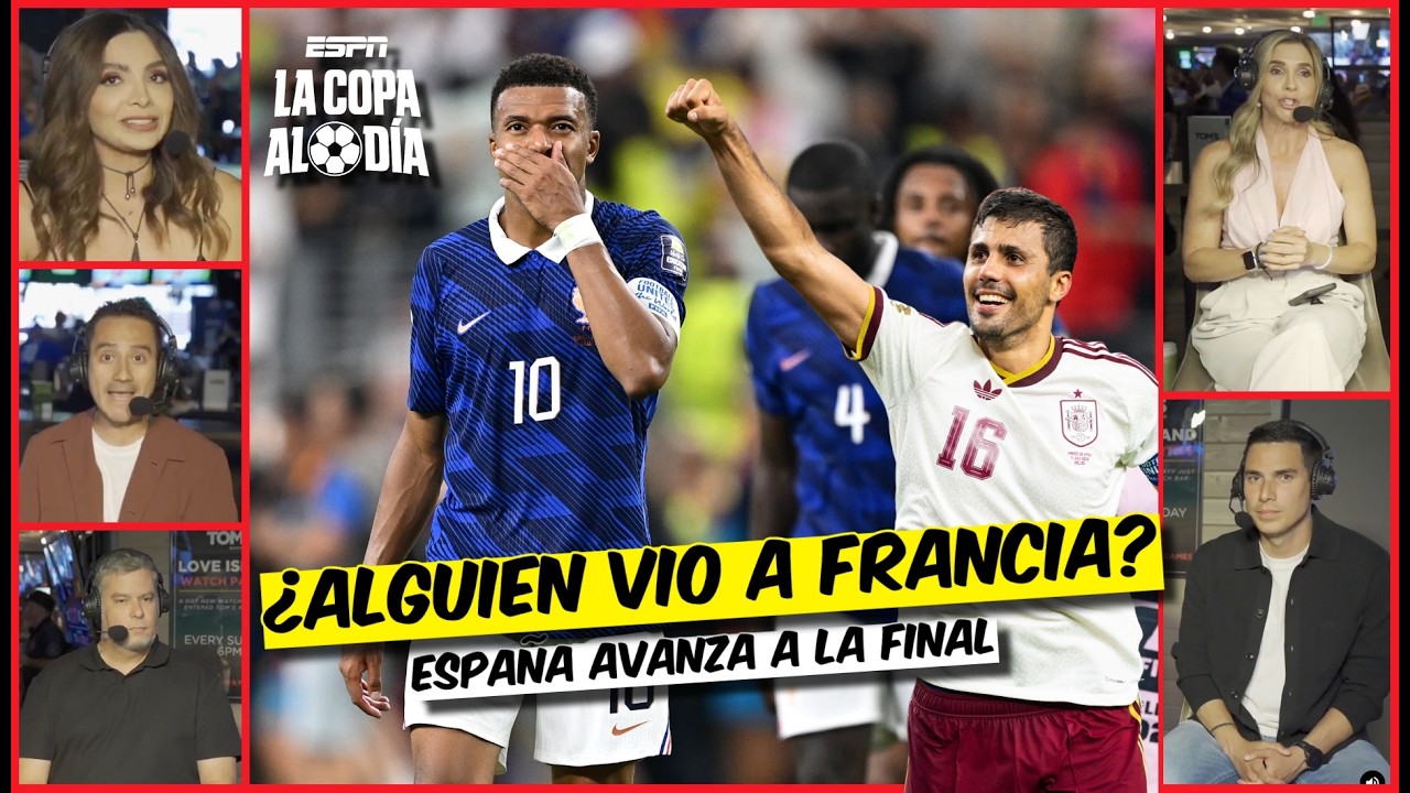 FRANCIA es ELIMINADO del MUNDIAL, España BORRÓ a MBAPPÉ y avanza a la final | La Copa al Día