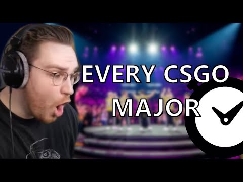 EVERY CSGO MAJOR IN 15 MINUTES | ohnePixel Reacts