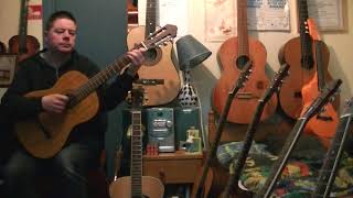 The Clancy Brothers, Tommy Makem: &quot;The Men Of The West&quot; 1956 (classical guitar cover)