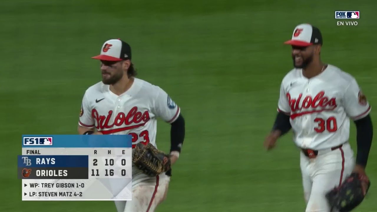 💥🔥 TAMPA BAY RAYS 2-11 BALTIMORE ORIOLES | Tremenda paliza en Camden Yards | HIGHLIGHTS | MLB 2026