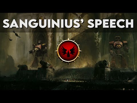 Echoes of Eternity - Sanguinius' speech at the Eternity Gate || Voice Over