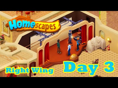 Homescapes Movie New Area Day 3 Story HD | Right Wing Restoration | Ios | Android | Meet Adam