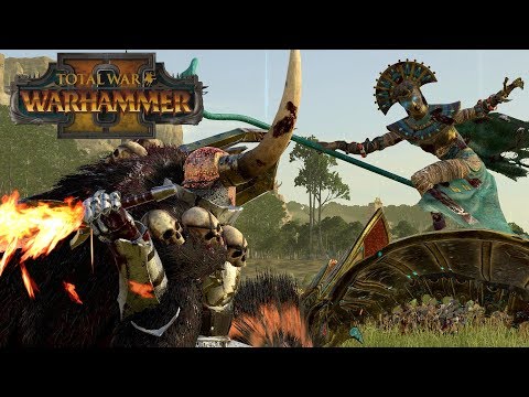 KHALIDA DELET-A - Chaos vs Tomb Kings // Total War: Warhammer II Online Battle