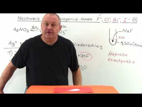 NACHWEIS DER HALOGENID-IONEN | IONENGEMISCH | Chemie