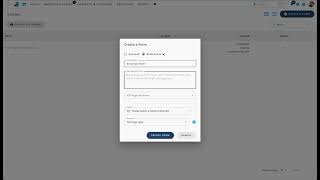 AI Form Builder in Paminga: Create Editable Forms with a Prompt