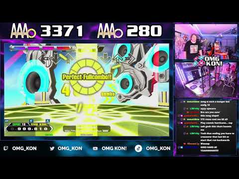 OMG KON! | MA・TSU・RI (D-EXPERT 13) PFC AAA 999,810 [DDR A3]