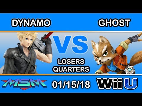MSM 129 - Dynamo (Cloud) Vs. TES | Ghost (Fox) Losers Quarters Finals - Smash 4