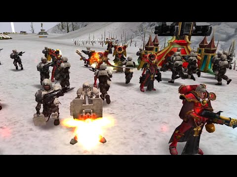 Badab War! Imperial Forces vs Renegades - Titanium Wars - Warhammer 40K Dawn Of War Soulstorm