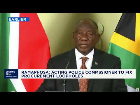 Cyril Ramaphosa suspends police chief
