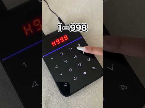 เรียกคิวไม่มีพลาดด้วยเครื่องเรียกคิวไร้สายรุ่น QS-5320 จำนวน 20 คิว