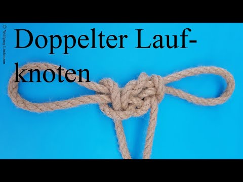 Doppelter Laufknoten (Hitched Tom Fool's Knot)
