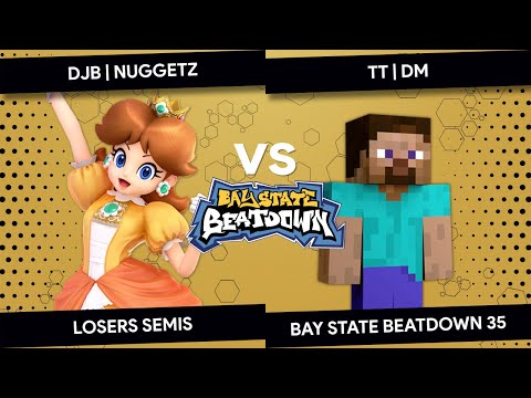 Bay State Beatdown 35 - DM (Steve, Pyra/Mythra) vs Nuggetz(Daisy) - Losers Semis