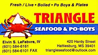 GOOD TIMES -N- CRAWFISH @ TRIANGLE SEAFOOD & PO - BOYS