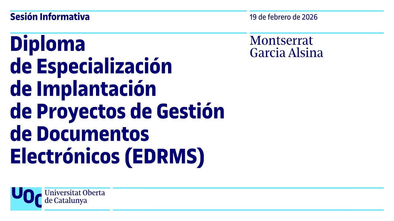 Sessió informativa video link