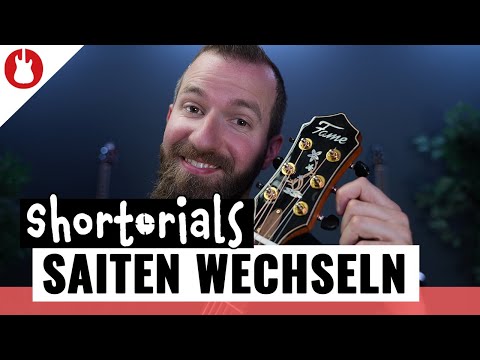 Saiten wechseln (Westerngitarre) | Gitarre für Anfänger | MUSIC STORE
