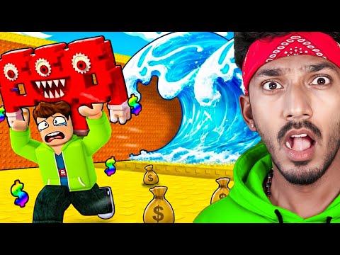 CAN I SAVE ALL BRAINROT FROM TSUNAMI 🤯(தமிழ்)