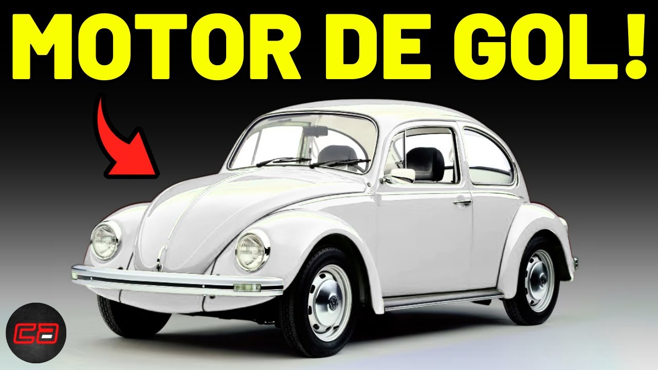 O FUSCA COM MOTOR DE GOL QUE A VW CANCELOU!!!!
