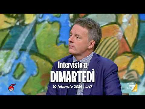 Matteo Renzi ospite a diMartedì con Giovanni Floris | 10/02/2026