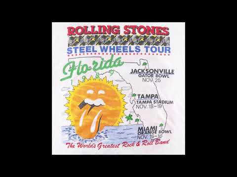 The Rolling Stones Live Full Concert Tampa Stadium, 18 November 1989