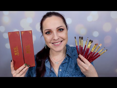 Test of 12 Chinese Chichodo eye brushes for PLN 370 😱 The most expensive brushes from Aliexpress ...
