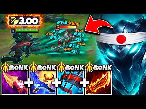 Mordekaiser but I build full Attack Speed and become a Bonk Master (3.00+ ATTACK SPEED)