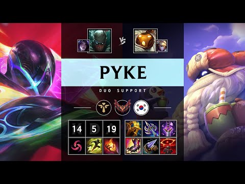 Pyke Support vs Bard - KR Grandmaster Patch 25.05