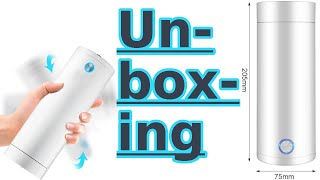 Rheshin Reise Wasserkocher Unboxing, 400ml Tragbarer Wasserkocher