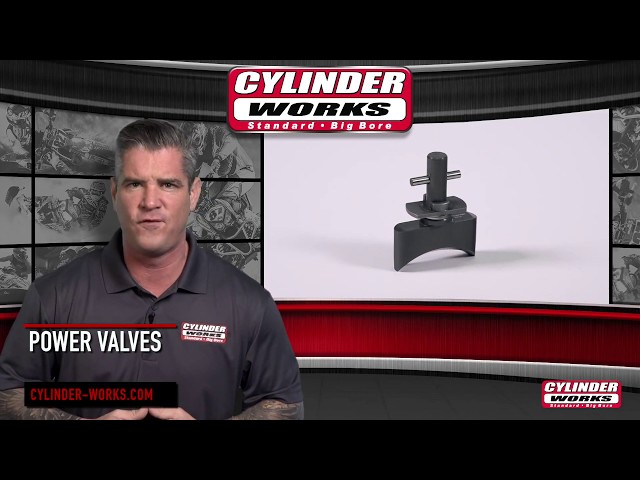 Cylinder Works Black Steel Power Valve 72mm BB Kit For YZ250 3