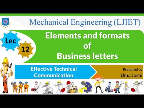 L 01 Basics of communication | Effective Technical Communication | Mechanical