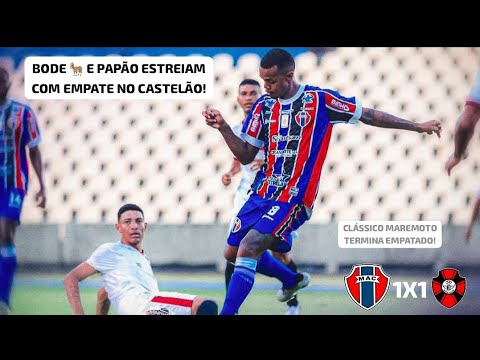 Maranhão 1X1 Moto Club - Campeonato Maranhense 2026 | 1° Rodada.