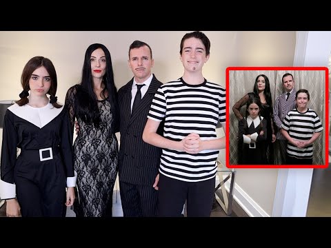 Becoming The Addams Family!!