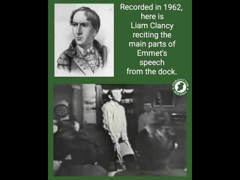 Liam Clancy - Robert Emmet's speech
