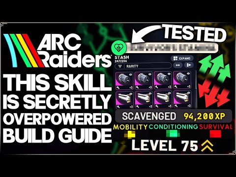 Arc Raiders - This is Secretly OP - INFINITE Rare Items & Real BEST Skill Build Guide - FAST Levels!
