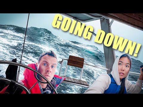Our first KNOCKDOWN in the middle of an Angry Ocean - Ep 255