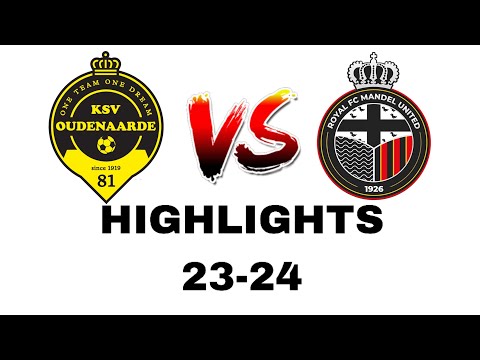 KSV Oudenaarde - Mandel United Izegem 1-1 | Hoogtepunten 2023-2024