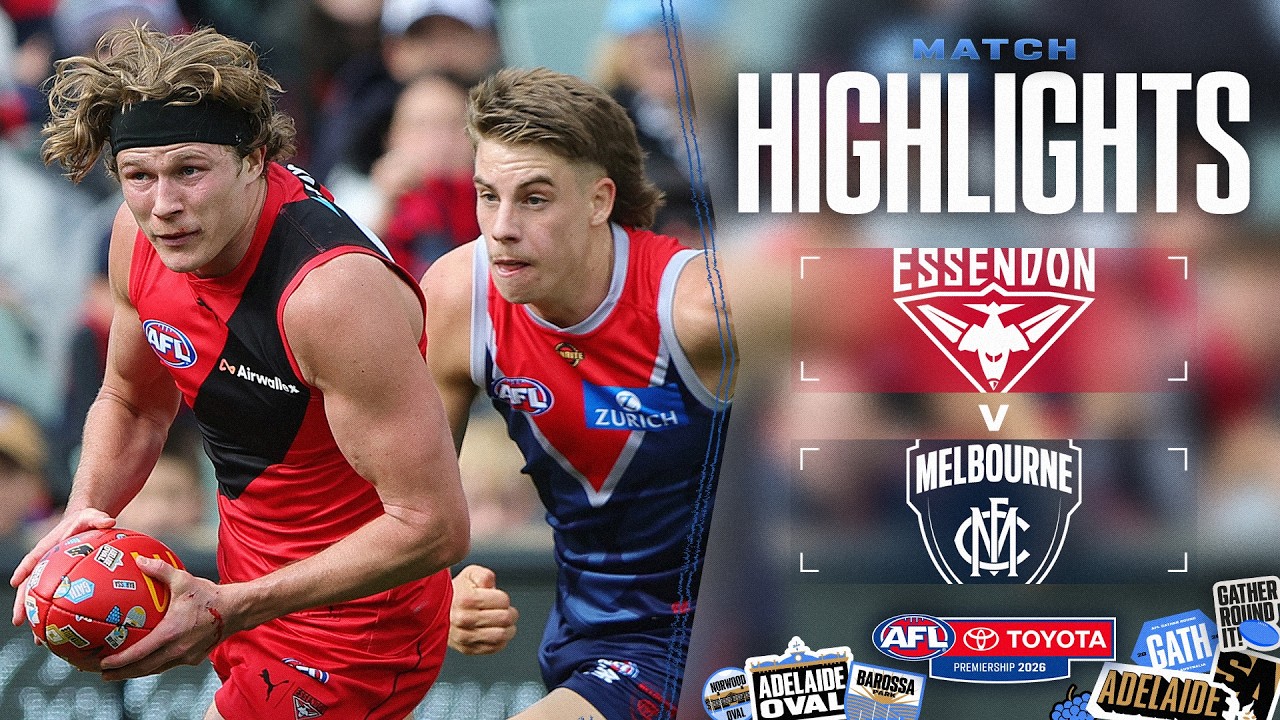 Essendon v Melbourne Highlights | Round 5, 2026 | AFL
