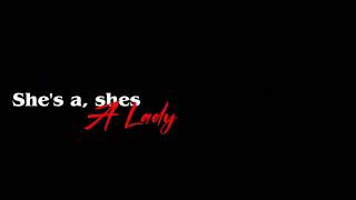 She's a, shes a lady Overlay Lyrics #AlightMotion #Overlay