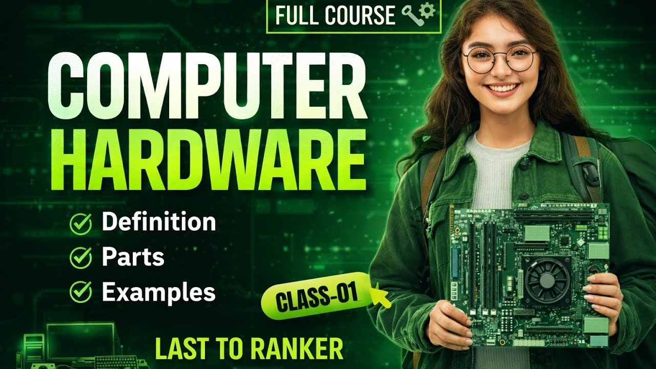 Computer Parts Explained Clearly (CPU, RAM, SSD & More!) #computer 