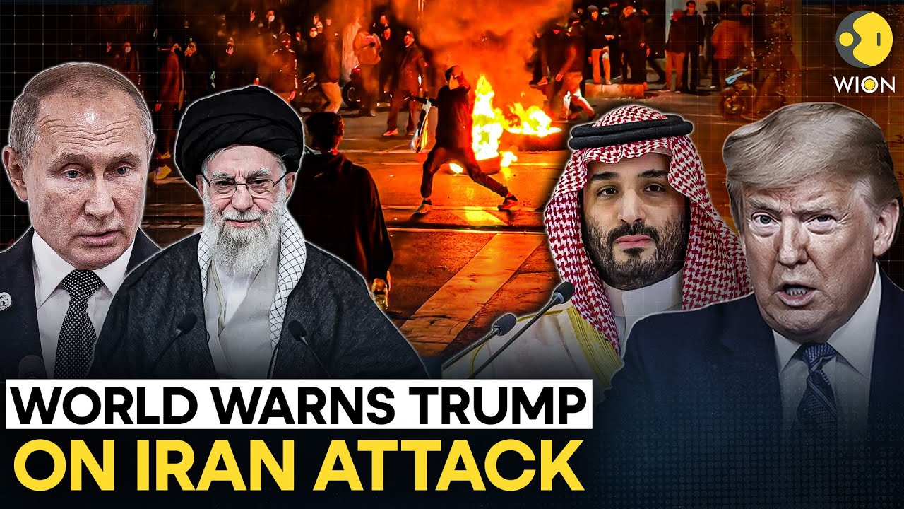 US-Iran Clash LIVE: World Reacts On Trump's Threat! Russia & Saudi Warn Of 'Disastrous Consequences'