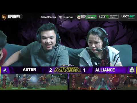 Alliance vs Aster Game 4 (BO5) | StarLadder Minor 2020 Grand Finals