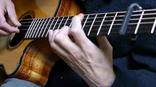 （ solo guitar ）Ayers Guitars版「The Water Is Wide」
