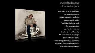 T-Drank - Number One - Lyric Video [Nelly Cover]