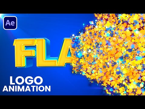 Easy After Effects Tutorial Particles Logo Text Animation Download Free Template