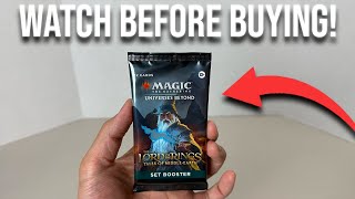 WOW... First and LAST Lord of the Rings: Tales of Middle-Earth Set Booster!