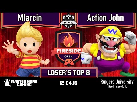 Fireside Open - Action John vs. Mlarcin - Loser's Top 8 [Rutgers E-Sports]